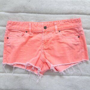 Pink Victoria's Secret Denim Jeans Shorts 4 Pink